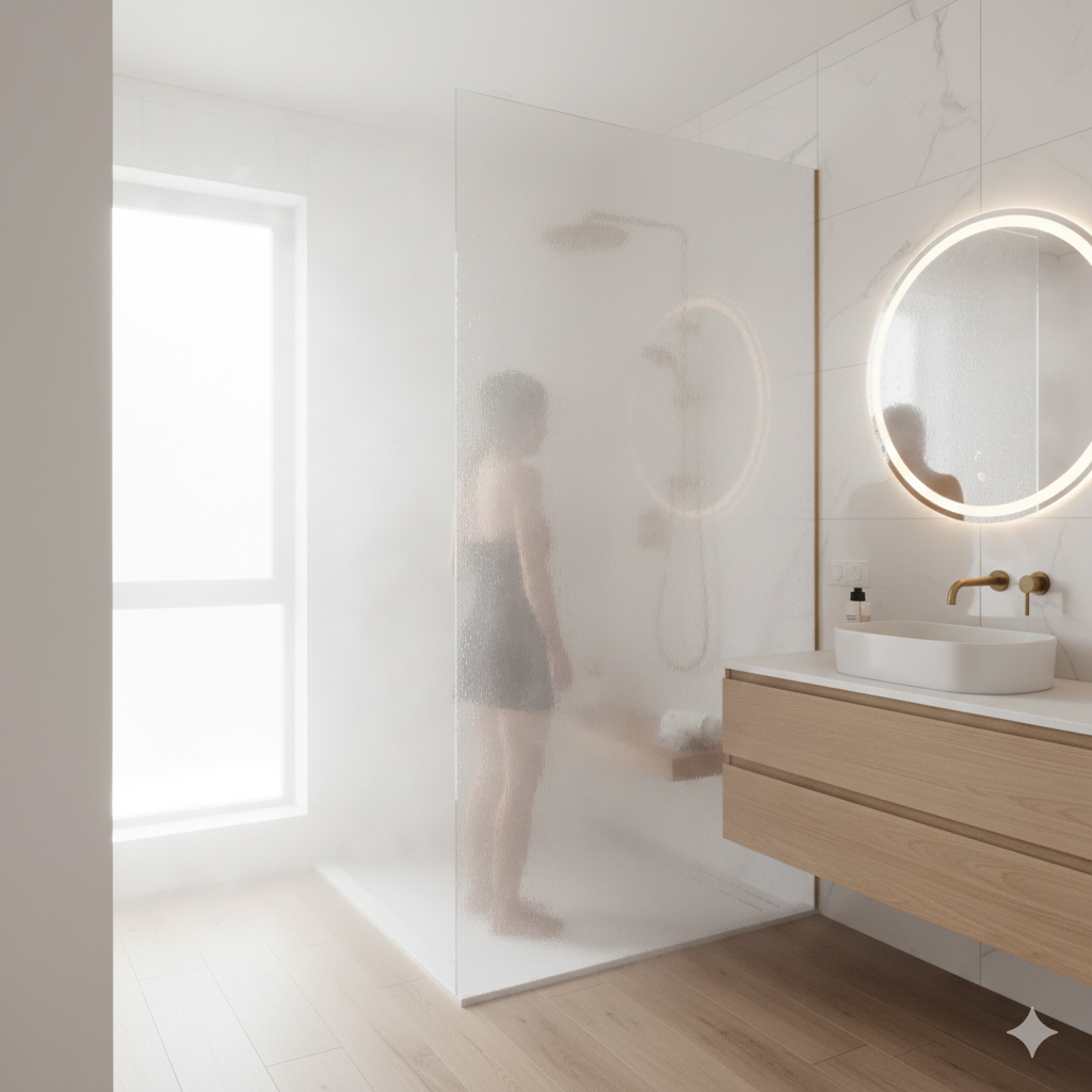 image shows aging in place modern bathroom from RG Flooring in Myrtle Beach SC